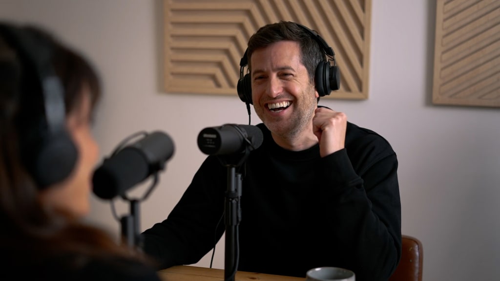 Vidéo dans laquelle l'animateur et producteur Jean-Philippe Dion participe au balado Bienvenue à la maison 