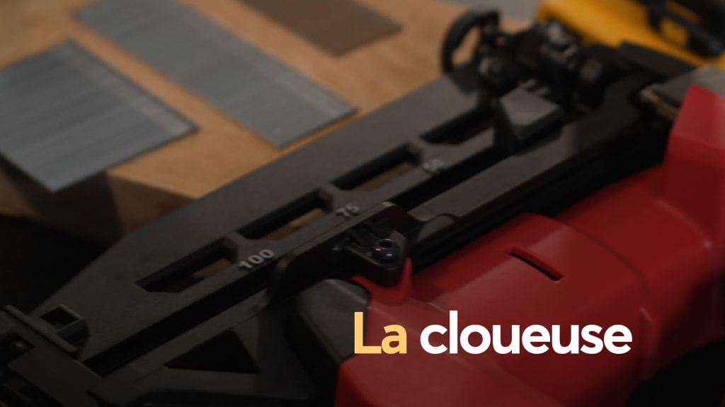 Stéphanie Lévesque parle de la cloueuse, cet outil qui permet des assemblages solides