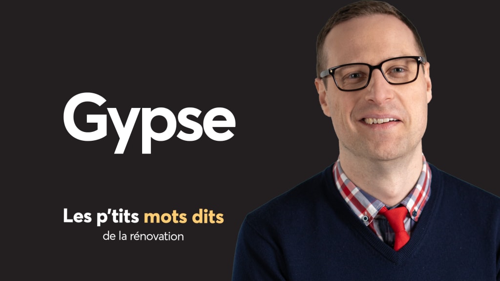 Vidéo de Louis T qui vous explique à quoi sert le gypse en construction.