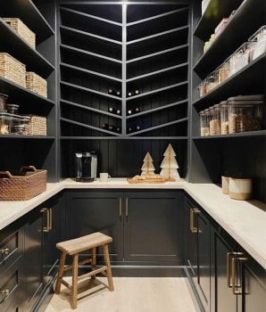 Garde-manger noir