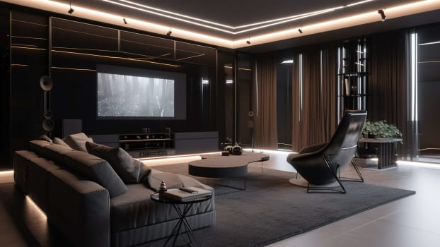 Home entertainment room