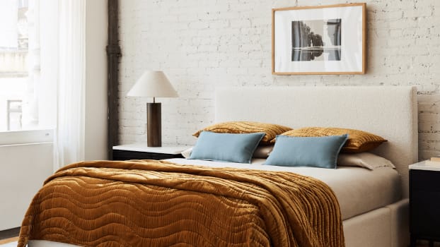 Beige and cream bedroom