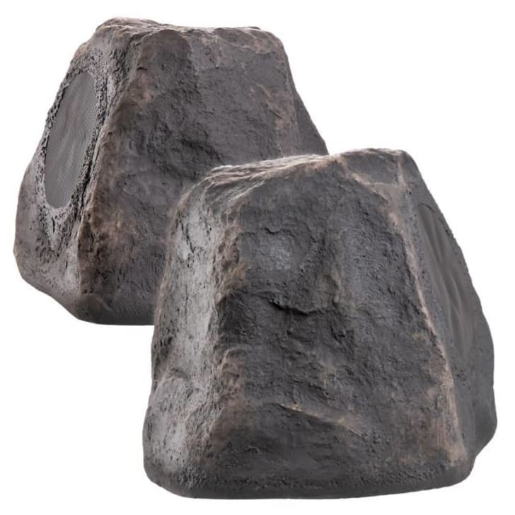 Haut parleurs d'extérieur en forme de roche
