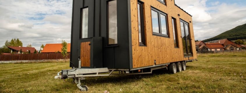 Movable tiny home on wheels