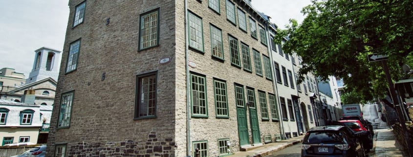 Immeuble dans lequel le condo de Louis-Philippe se trouve à Québec