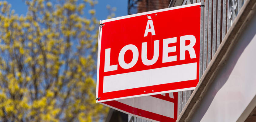 Enseigne À louer pour un appartement