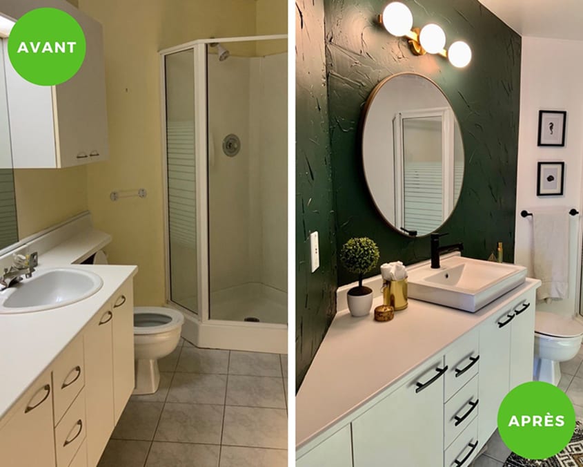 Avant Après Home Staging Salle de bain