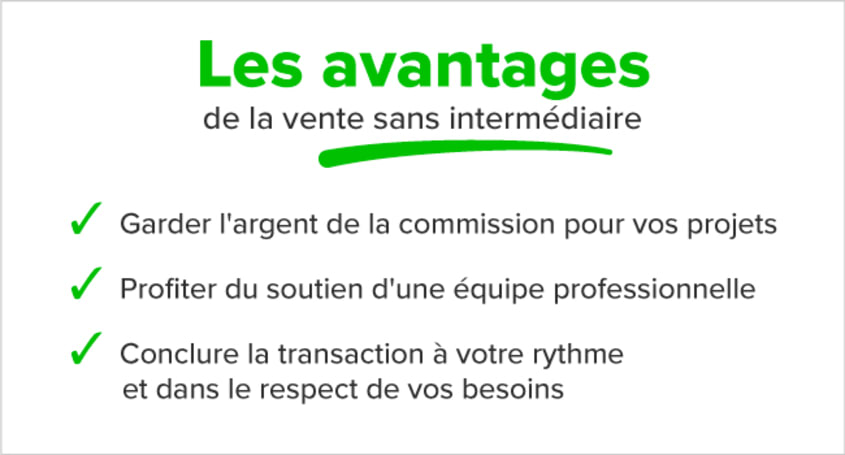 Les avantages de la vente sans intermédiaire