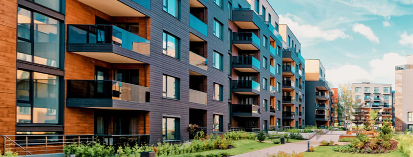 New condo buildings